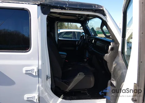 2018 Jeep Wrangler Unlimited Sport S 4X4 z USA, uszkodzony, nr VIN 1C4HJXDG3JW123175